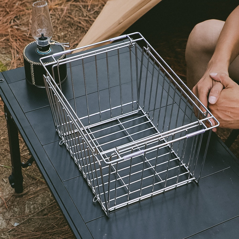 Stainless Steel Storage Basket