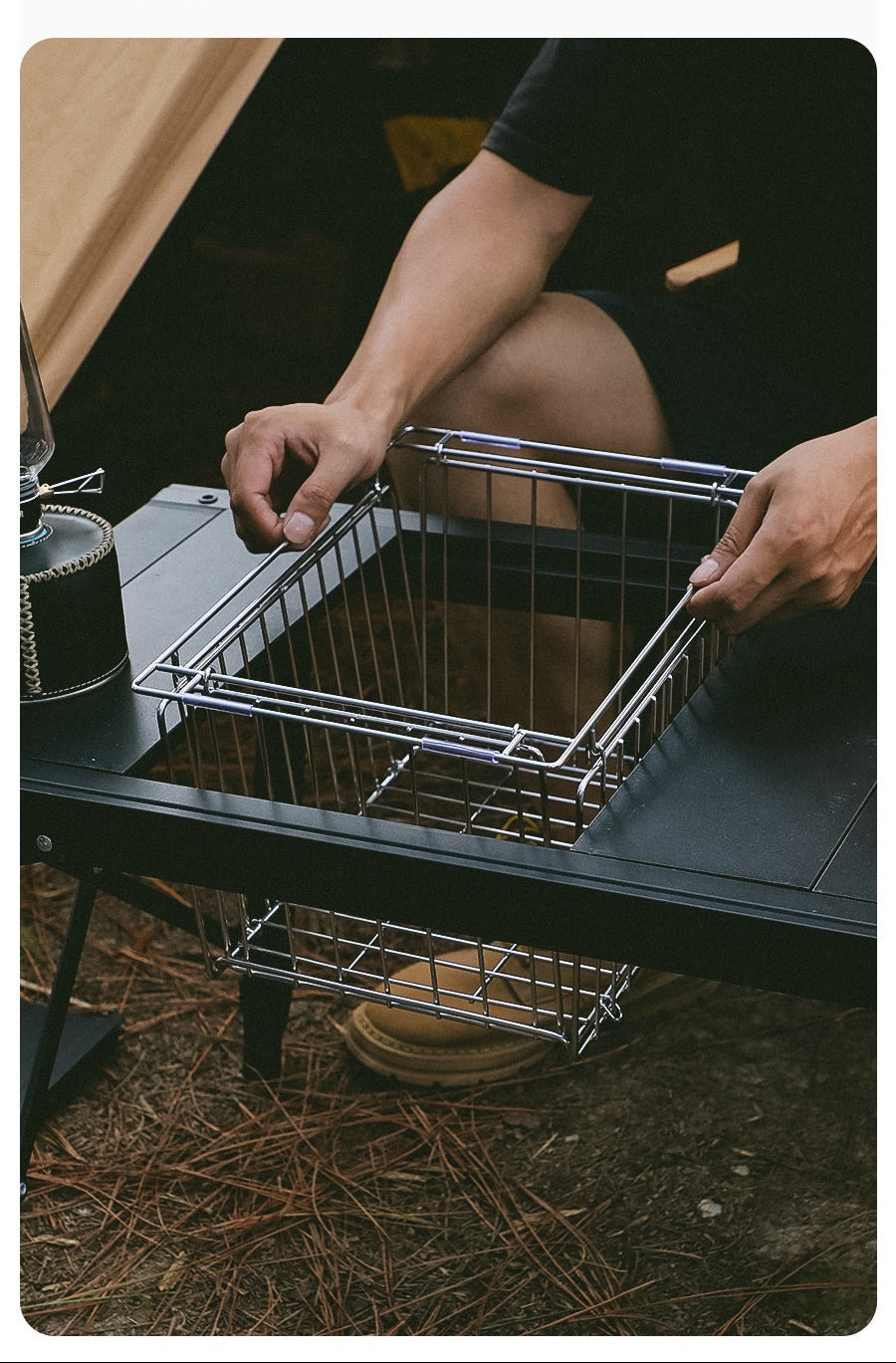 Stainless Steel Storage Basket